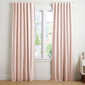 Pottery Barn Kids Evelyn Blush Pink Blackout Curtains SET